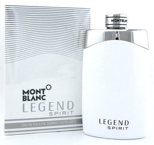 Mont Blanc Legend Spirit Cologne 6.7 oz. EDT Spray for Men. NEW. Damaged Box
