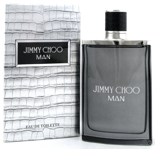 Jimmy Choo Man by Jimmy Choo Eau De Toilette Spray for Men 100 ml./ 3.3 oz. NIB