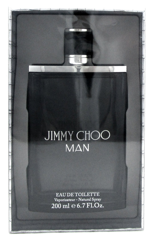 Jimmy Choo Man by Jimmy Choo Eau De Toilette Spray for Men 200 ml./ 6.7 oz. NIB