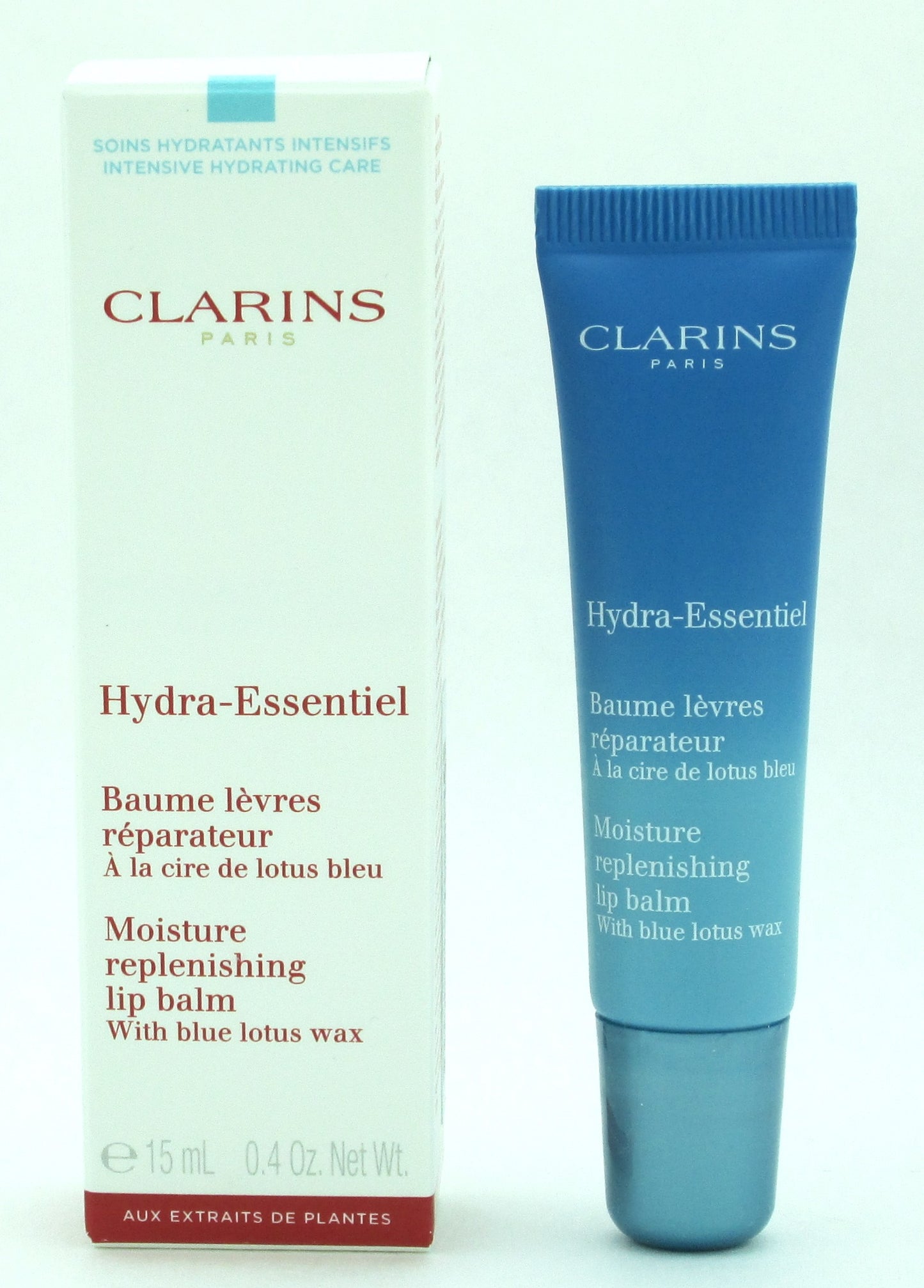 Clarins Hydra-Essentiel Moisture Replenishing Lip Balm 15 ml./0.4 oz. Brand New