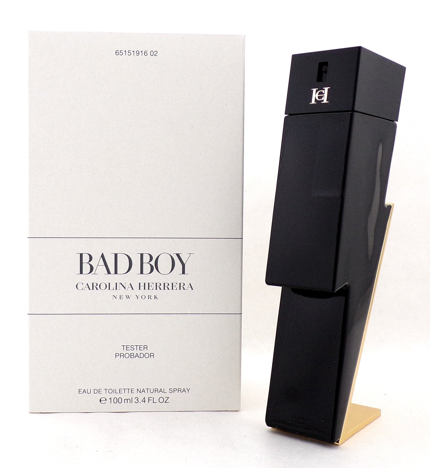 Bad Boy by Carolina Herrera 3.4 oz. Eau de Toilette Spray for Men. New TESTER
