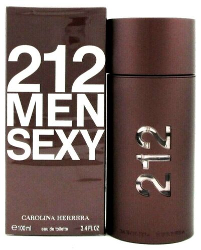 212 Sexy MEN 3.4 oz. by Carolina Herrera Eau de Toilette Spray. New Sealed