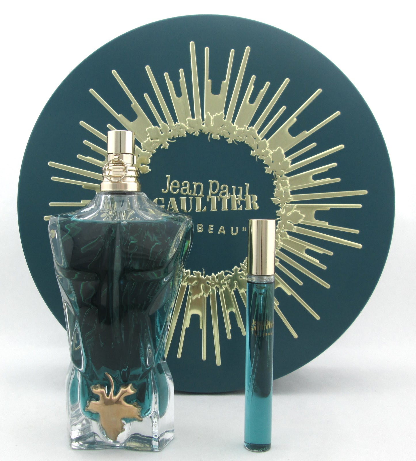 Jean Paul Gaultier Le Beau Cologne Set 4.2 oz. EDT Spray + 10 ml. EDT Spray New