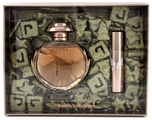 Olympea by Paco Rabanne Gift Set for Women: 2.7oz+10ml Eau de Parfum Spray. New.