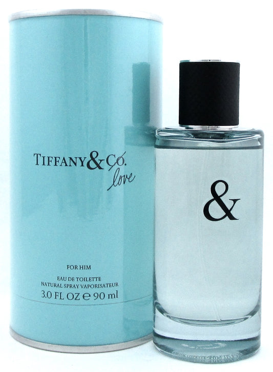 Tiffany & Love for Him by Tiffany & Co 3.0 oz. Eau de Toilette Spray. New in Box