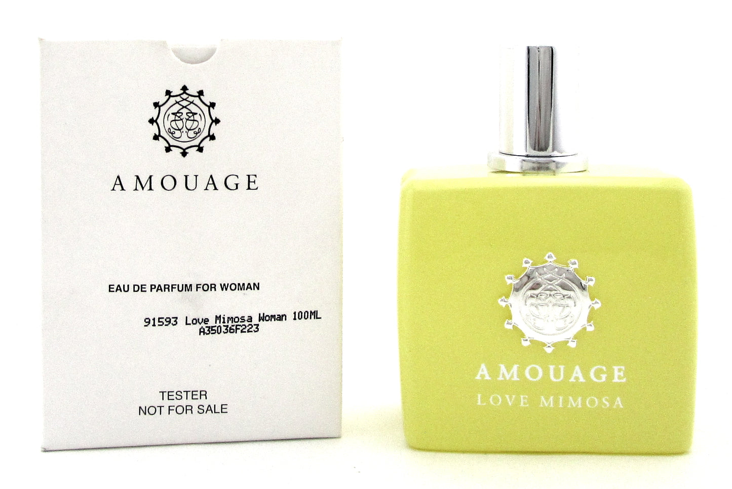 Amouage Love Mimosa Perfume 3.4 oz. EDP Spray for Women. New Tester No Cap