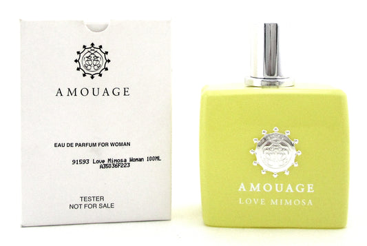 Amouage Love Mimosa Perfume 3.4 oz. EDP Spray for Women. New Tester No Cap