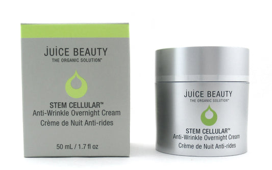 Juice Beauty Stem Cellular Anti Wrinkle Overnight Cream 50 ml./ 1.7 oz. New in Box