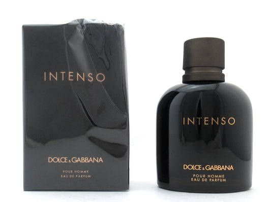 Dolce & Gabbana Intenso by D & G Eau De Parfum Spray for Men 125 ml./ 4.2 oz. New Damaged Box