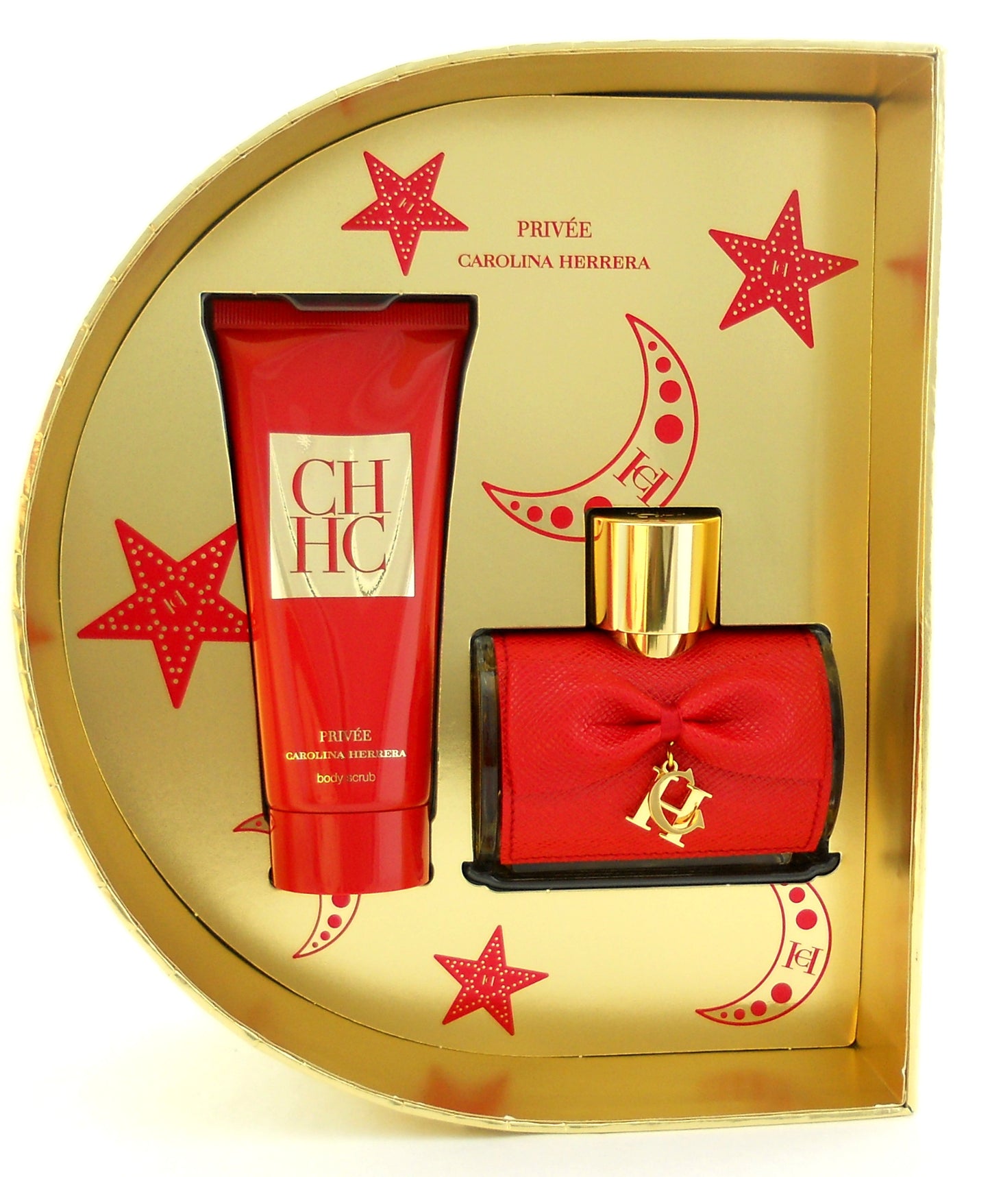 CH PRIVEE by Carolina Herrera 2.7 oz EDP Spray + 3.4 oz.Scrub Cream New Set