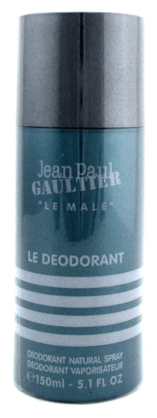 Jean Paul Gaultier Le Male Deodorant Spray 5.1 oz./ 150 ml. for Men. New. Sealed