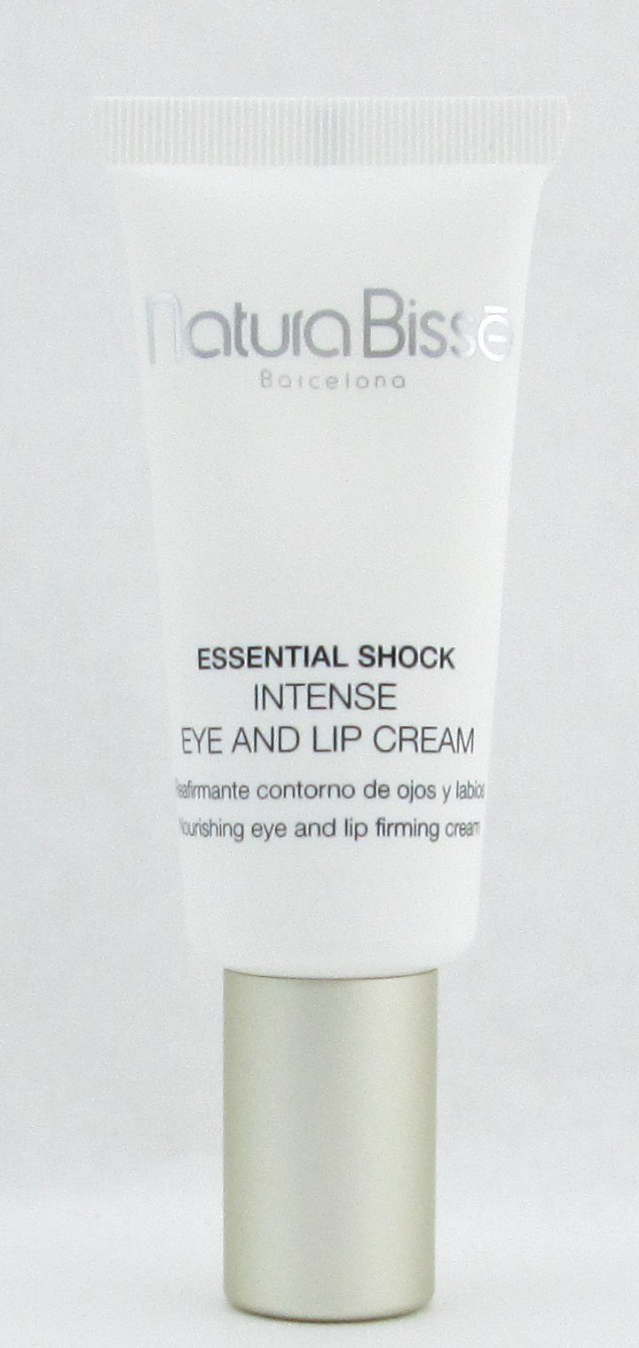 Natura Bisse Essential Shock Intense Eye & Lip Cream 0.15 oz./ 15 ml. NO BOX