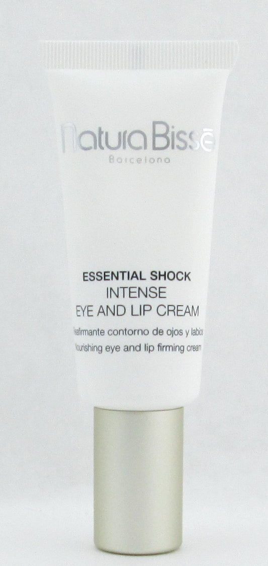 Natura Bisse Essential Shock Intense Eye & Lip Cream 0.15 oz./ 15 ml. NO BOX