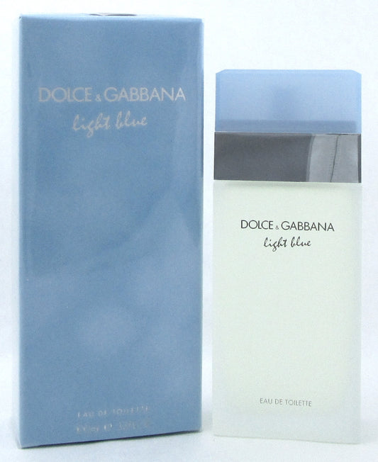 Light Blue by Dolce & Gabbana 3.3 oz. EDT Spray for Women. New. DAMAGED Box