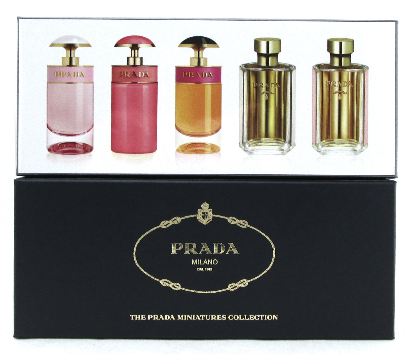 PRADA 5 Pcs Miniatures Collection Set for Women.