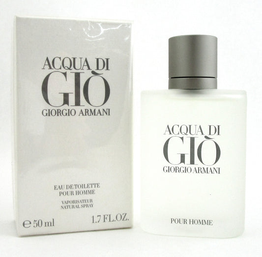 Acqua Di Gio by Giorgio Armani for Men 1.7 oz Eau de Toilette Spray. Sealed Box