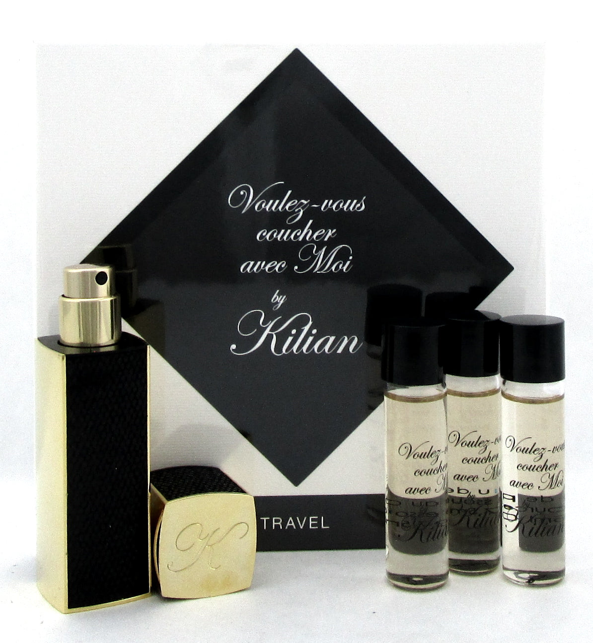 Voulez-vous Coucher Avec Moi by Kilian 4 x 7.5 ml. Eau de Parfum Travel Set.