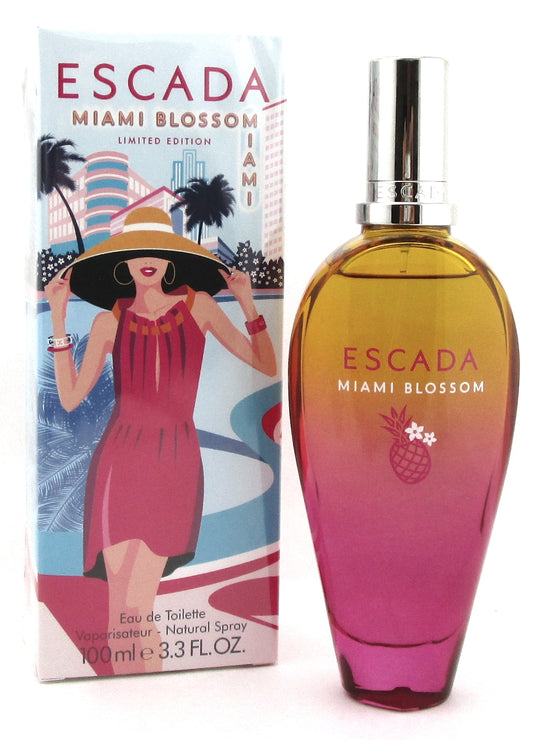 Miami Blossom Perfume by Escada 3.3 oz. Eau de Toilette Spray for Women.