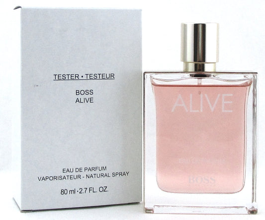 Boss ALIVE by Hugo Boss 2.7 oz. EDP Spray for Women. New Tester with Cap