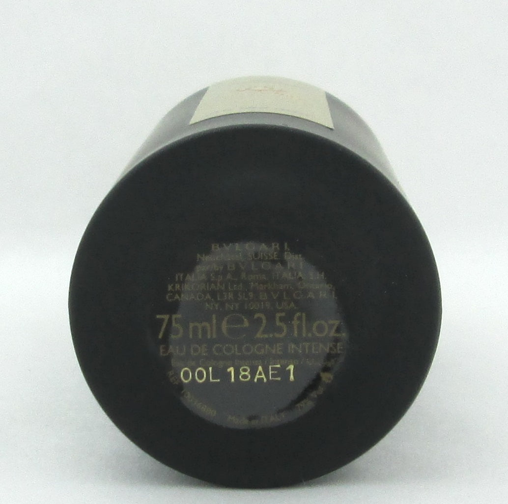 Bvlgari Eau Parfumee Au The Noir 2.5 oz. Eau de Cologne INTENSE Spray NO BOX