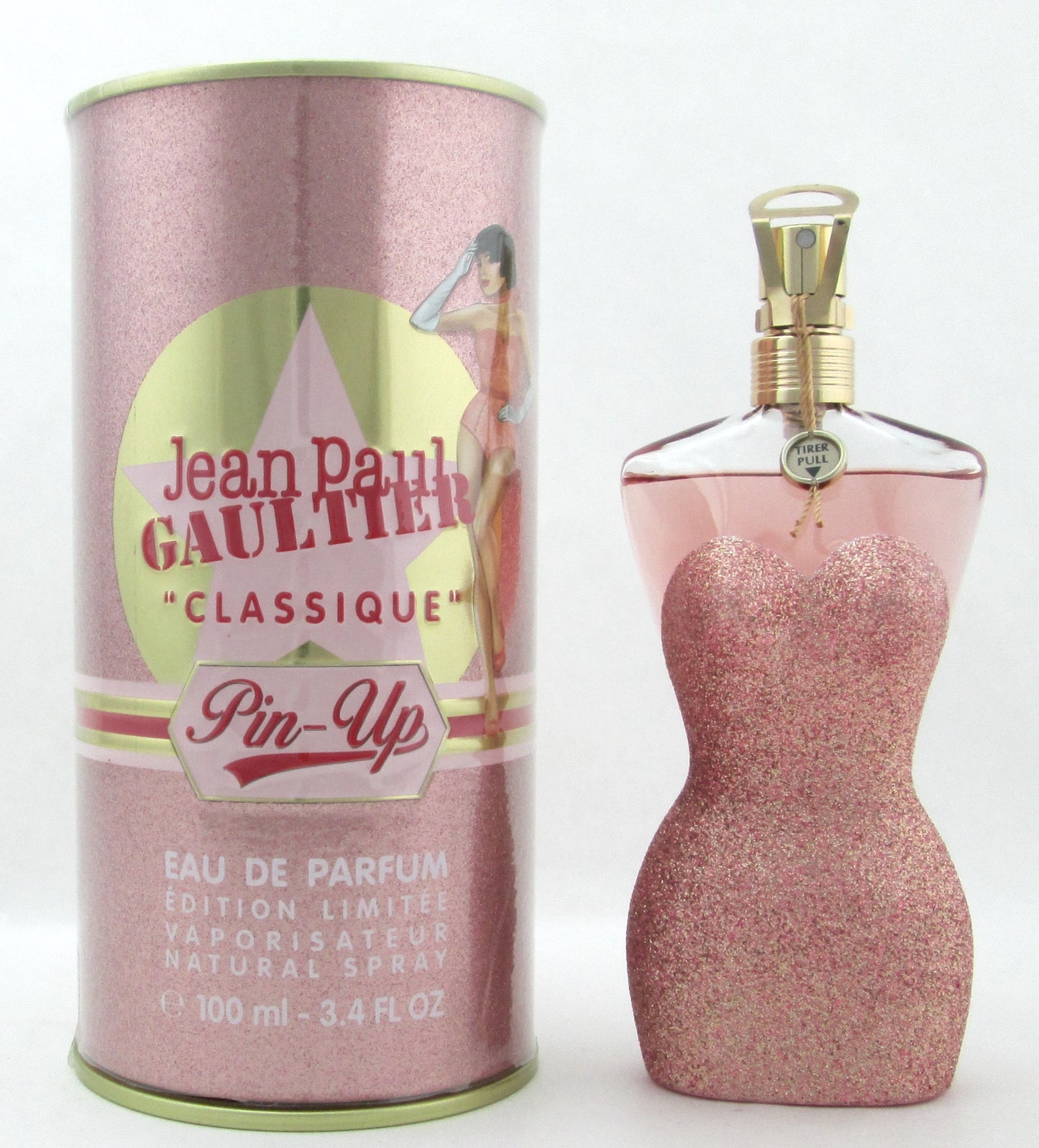 Jean Paul Gaultier Classique Pin Up 3.4 oz EDP Spray for Women. New. Damaged Can