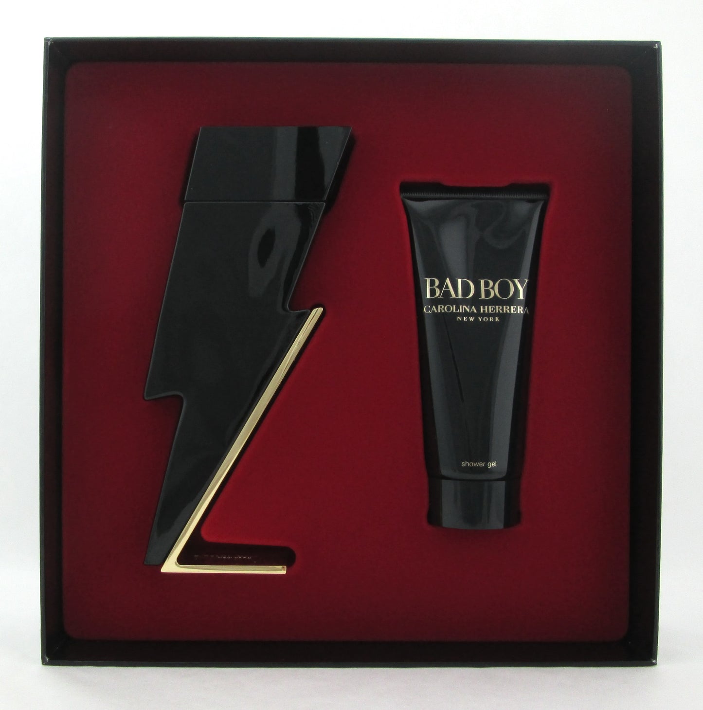 Bad Boy by Carolina Herrera 3.4 oz. EDT Spray + 3.4 oz. Sh/Gel. New SET for Men