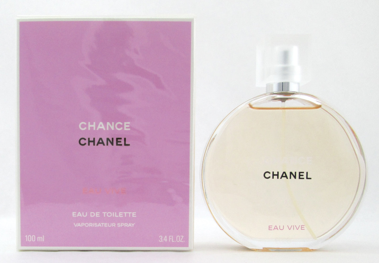 Chance Eau Vive by Chanel Eau De Toilette Spray for Women 100 ml./ 3.4 oz.