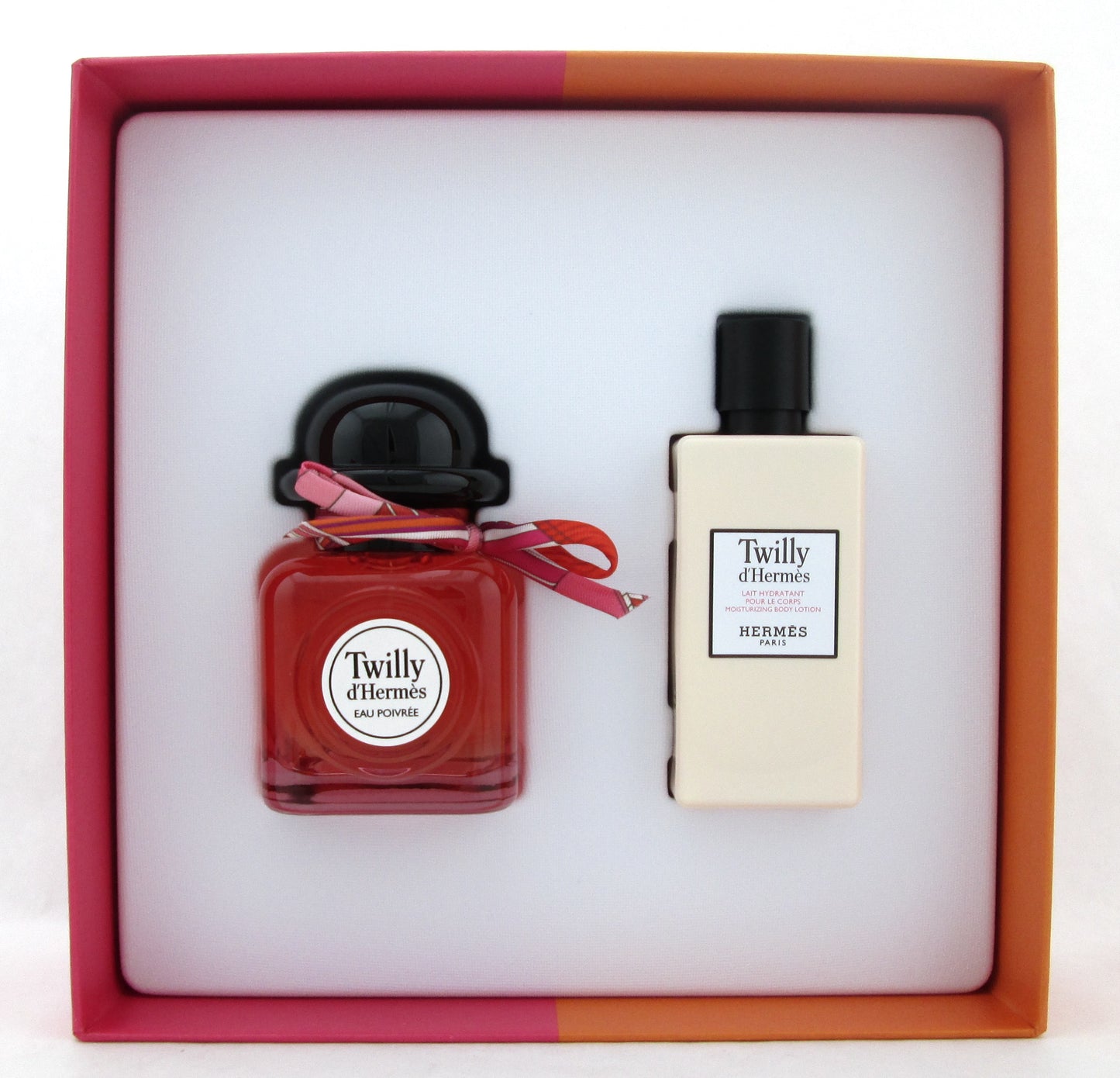 Twilly d'Hermes EAU POIVREE by Hermes Set 2.87 oz. Eau de Parfum Spray for Women + Body Lotion
