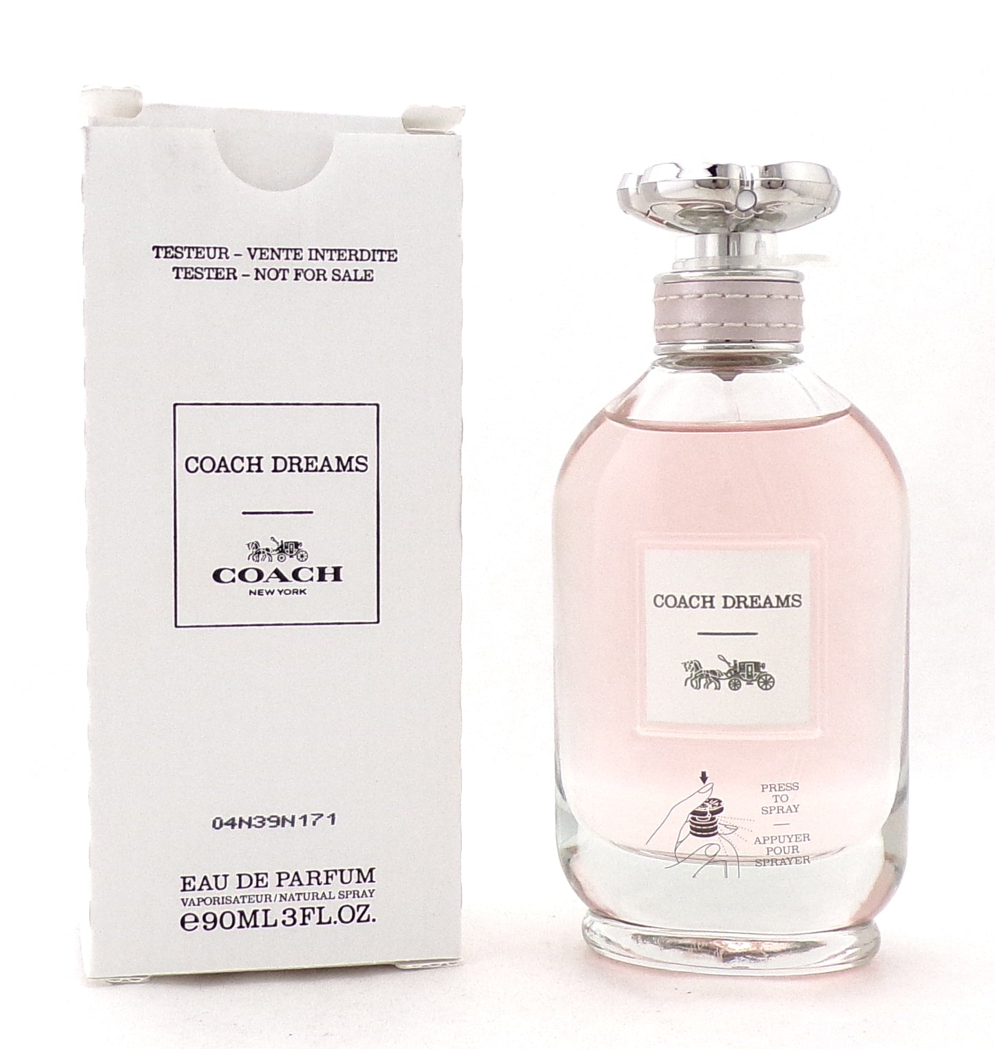 Coach DREAMS by Coach 3.0 oz. EDP Spray for Women. New Tester