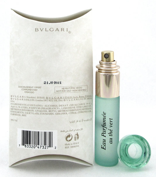 Eau Parfumee Au the Vert by Bvlgari 0.34 oz./ 10 ml. Eau de Cologne Spray. New
