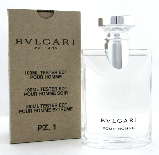 Bvlgari Pour Homme Cologne 3.4 oz. Eau de Toilette Spray for Men. New Tester