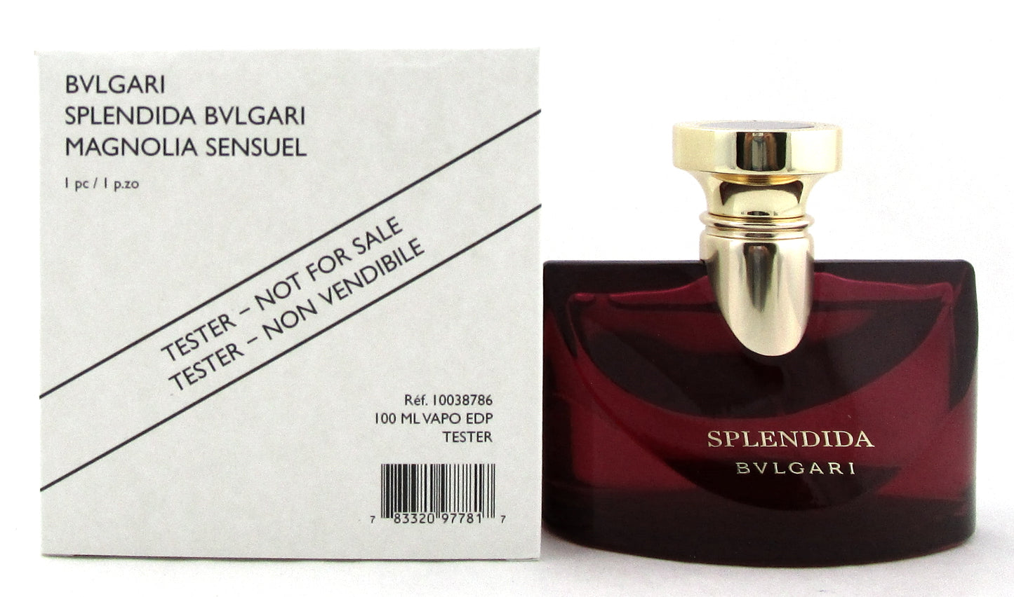 Bvlgari Splendida MAGNOLIA SENSUEL Perfume 3.4oz. EDP Spray for Women.New Tester