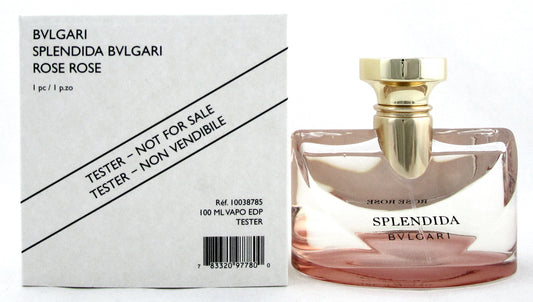 Bvlgari Splendida ROSE ROSE Perfume 3.4oz. EDP Spray for Women. New Tester