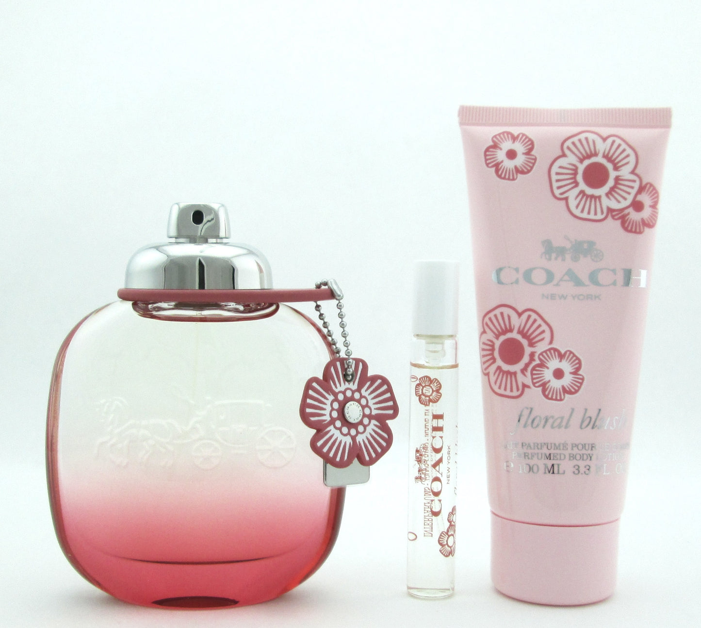 Coach FLORAL BLUSH by Coach Set for Women EDP 3.0 oz.+ 7.5 ml.+3.3 oz. Lotion