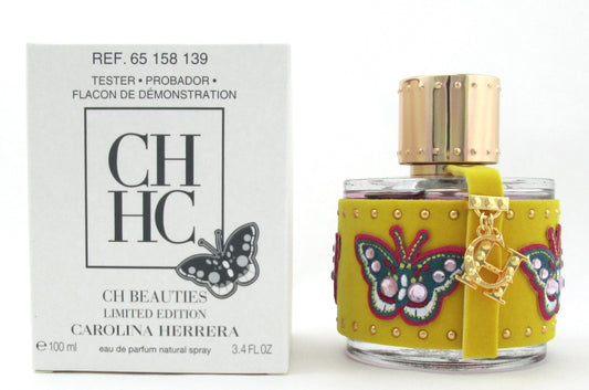 CH Beauties Perfume by Carolina Herrera 3.4 oz. EDP Spray for Women New Tester w/Cap