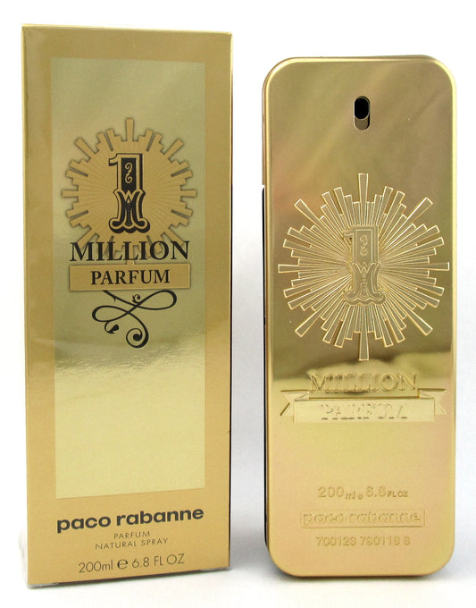 1 Million by Paco Rabanne 6.7 oz. PARFUM Spray for Men. New Sealed Box