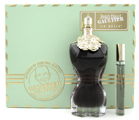 Jean Paul Gaultier La Belle 3.4 oz. + 10 ml. Mini EDP Spray. New Set for Women
