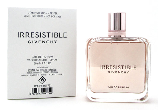Irresistible Givenchy 2.7 oz. Eau de Parfum Spray for Women. New Tester w/Cap