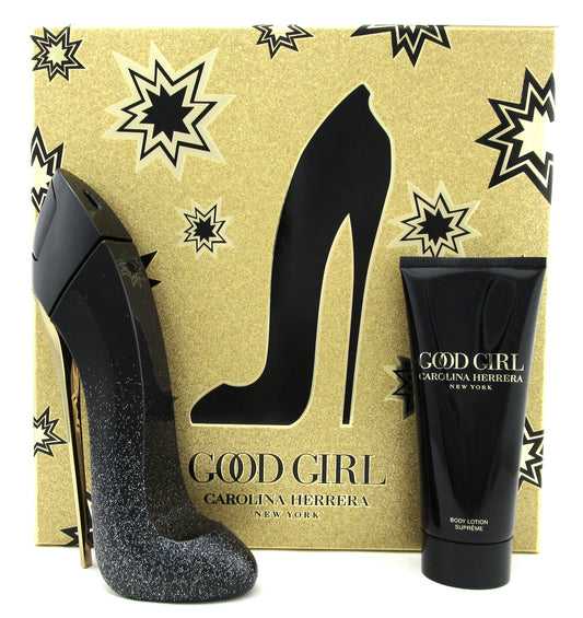 Good Girl by Carolina Herrera 2.7oz. EDP SUPREME Spray + 3.4oz. B/Lotion  New SET