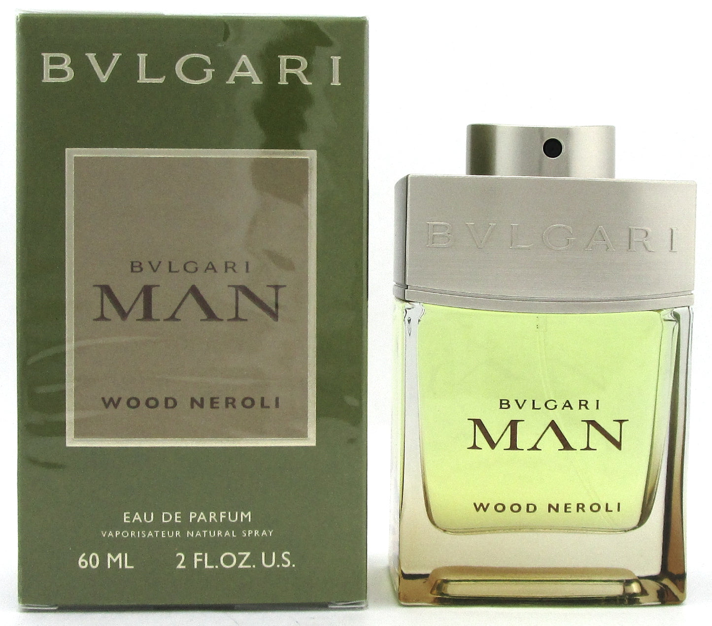 Bvlgari Man Wood Neroli 2.0 oz. Eau de Parfum Spray for Men. New. Damaged Box