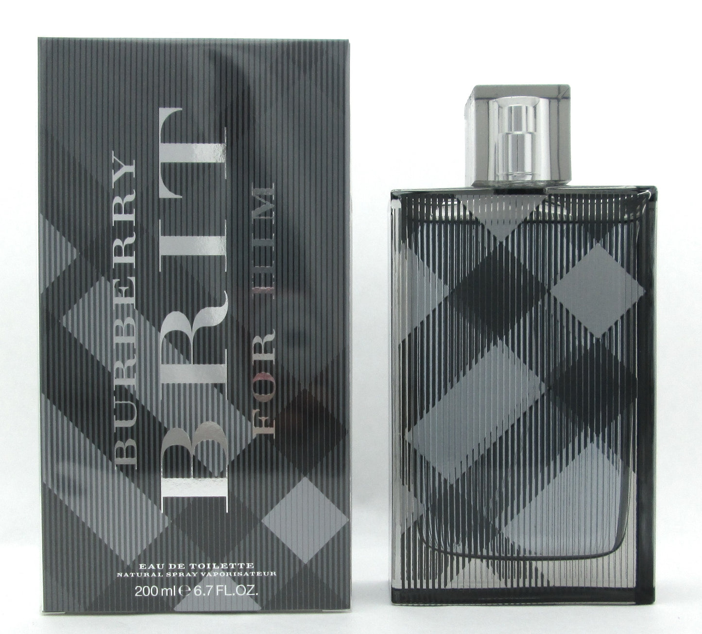 Burberry Brit for Him Cologne by Burberry 6.7 oz. Eau De Toilette Spray New