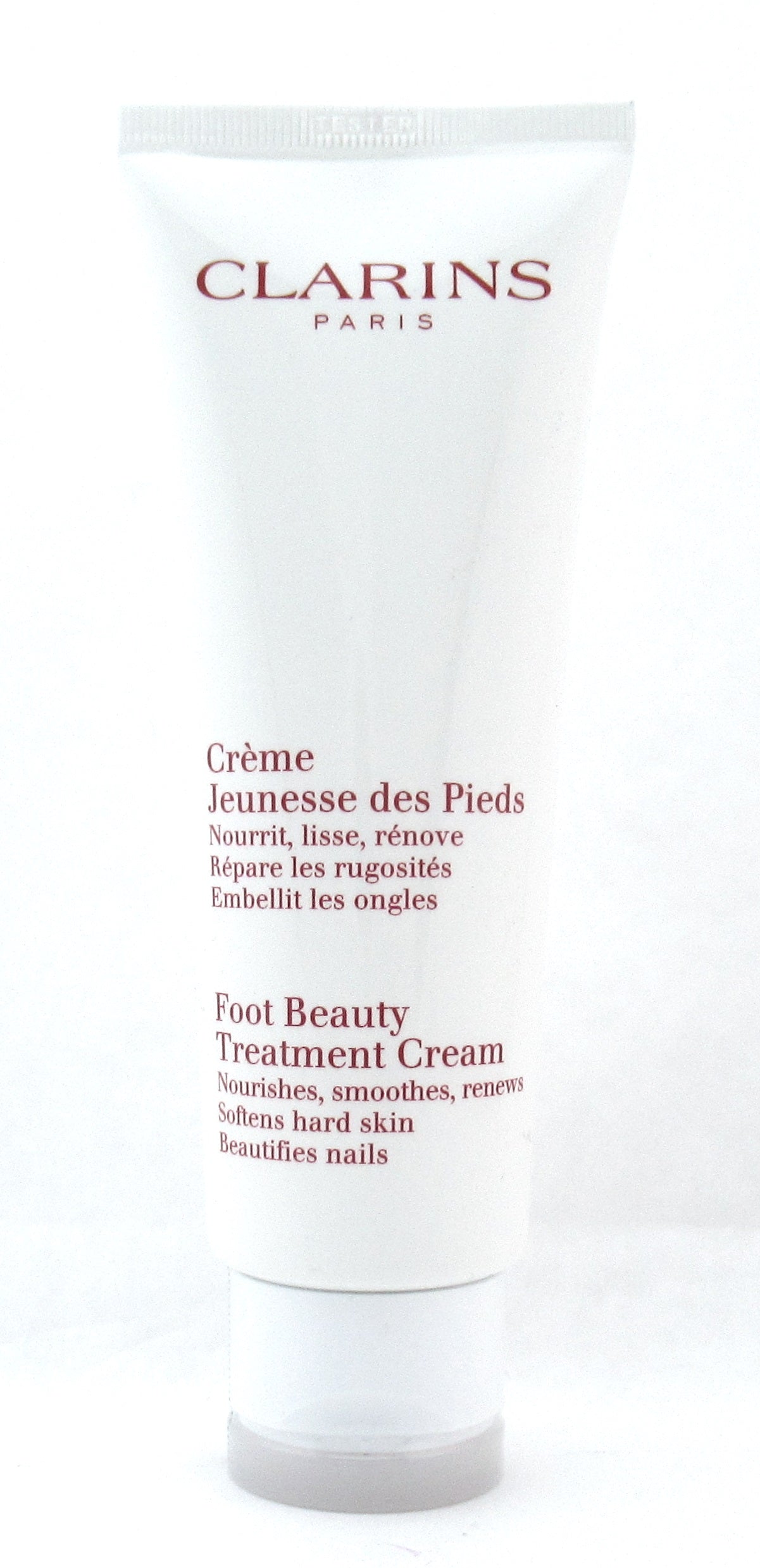 Clarins Foot Beauty Treatment Cream 125 ml./ 4.0 oz. New Tester Sealed Tube
