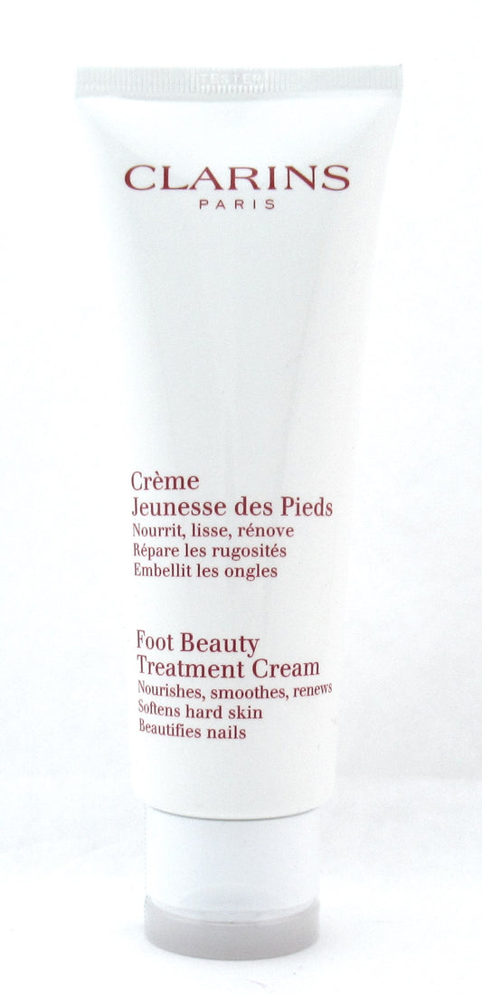 Clarins Foot Beauty Treatment Cream 125 ml./ 4.0 oz. New Tester Sealed Tube