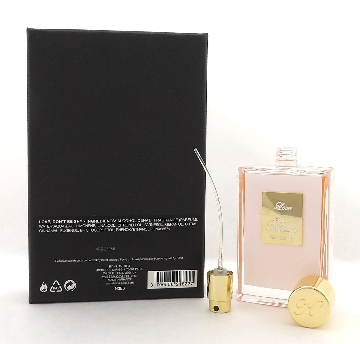Love by Kilian Don't Be Shy 1.7 oz. EDP REFILLABLE Spray for Women. New Sealed Box