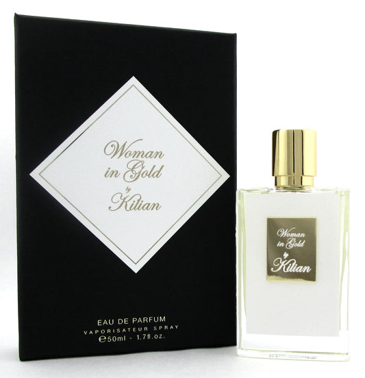 Women in Gold by Kilian 1.7 oz. EDP REFILLABLE Spray for Women. New Sealed Box