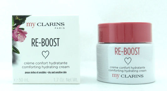 Clarins My Clarins RE-BOOST Comforting Hydrating Cream Dry Sensitive 1.7 oz. New