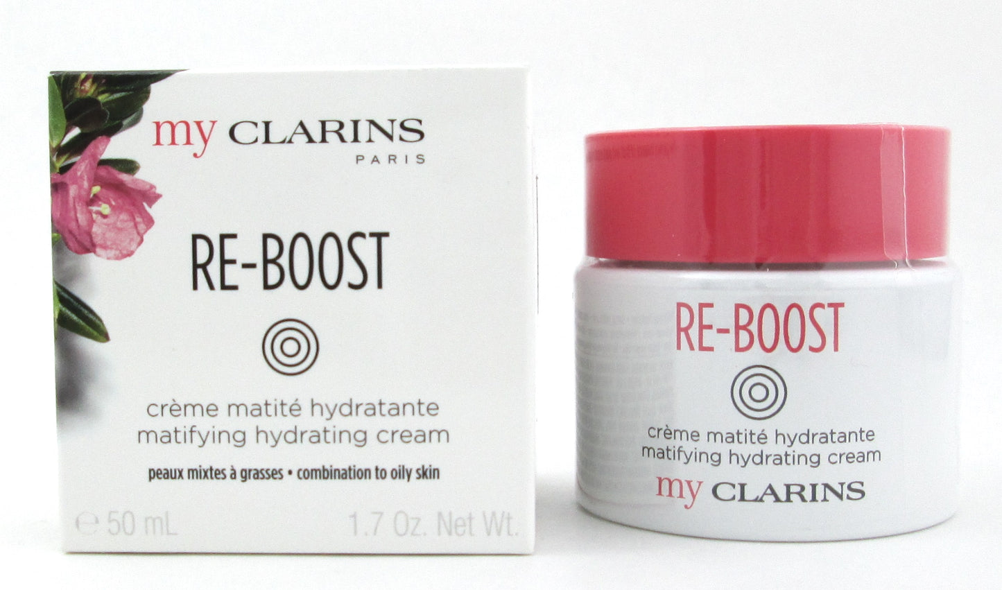 Clarins My Clarins RE-BOOST Matifying Hydrating Cream 1.7 oz. New