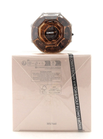 Flowerbomb by Viktor & Rolf 1.7 oz L'Eau de Parfum Spray Women. New. DAMAGED Box