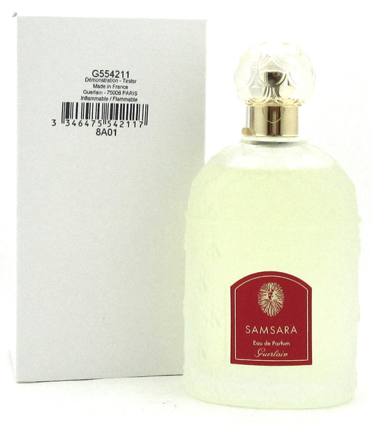 Samsara Perfume by Guerlain 3.3 oz. Eau de Parfum Spray for Women. New Tester.