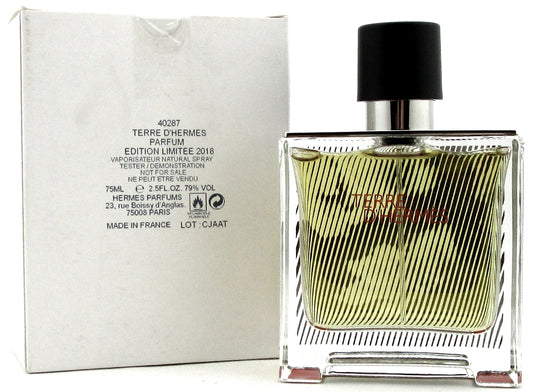 Terre D'Hermes Parfum LIM.EDITION 2018 by Hermes 2.5oz. Spray for Men.NEW Tester